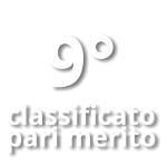 9° classificato pari merito