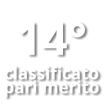 14° classificato pari merito