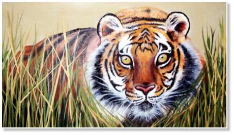 Tigre in agguato