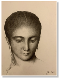 Studio per ritratto di donna